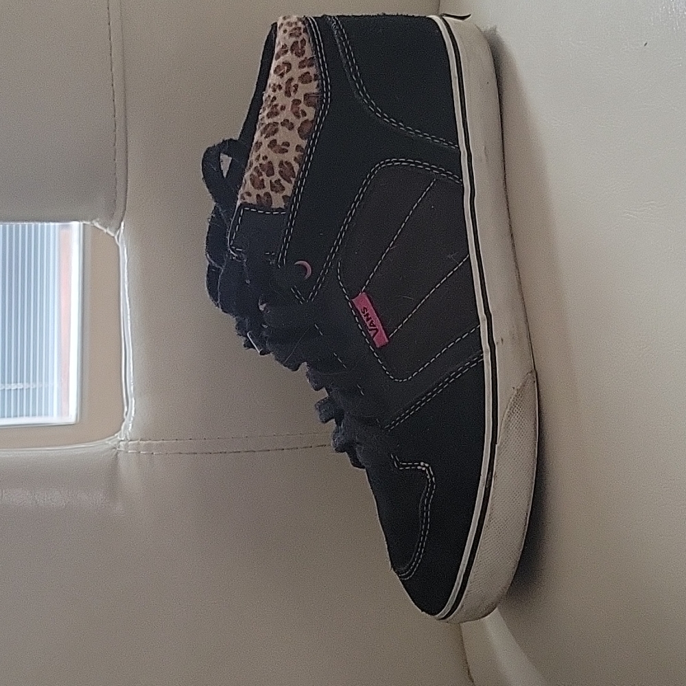 3 pair of Vans sneakers  2 pair size 7.5 1 size 8